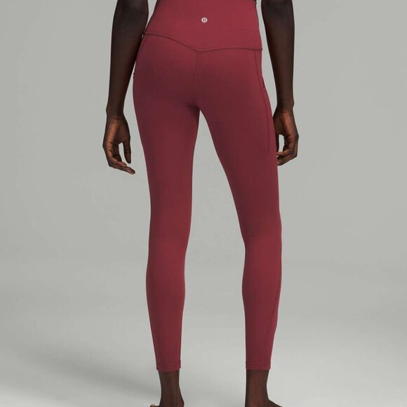 lululemon athletica Pants - NWOT Lululemon Align High-Rise Pant with Pockets 25" Mulled Wine Size 12